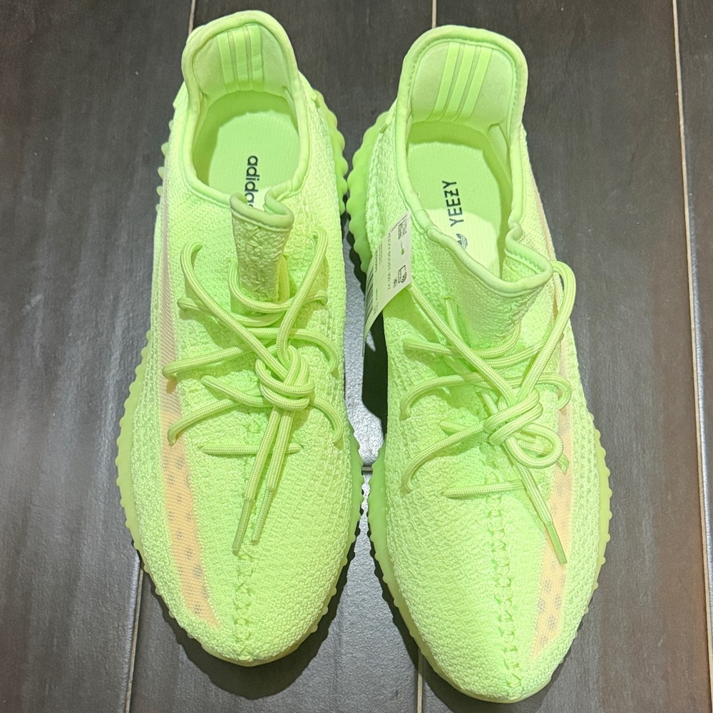 Adidas Yeezy boost 350 v2 Neon Green Sneakers New size 13